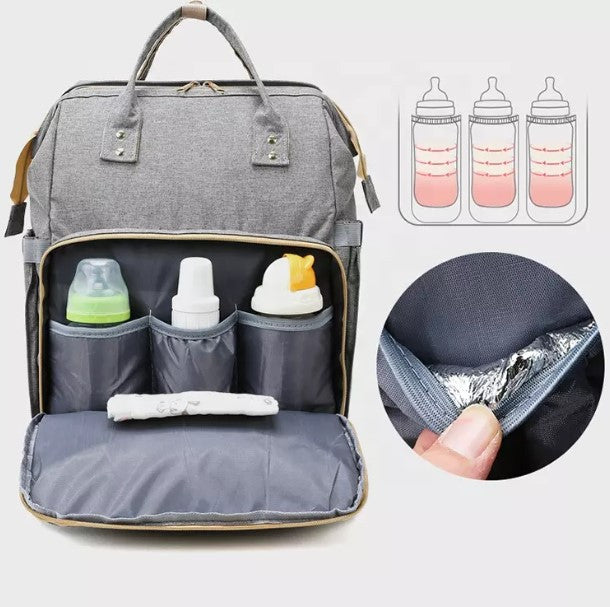 Pañalera morral Con Cambiador y Usb